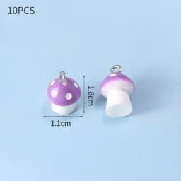 10pcs Resin Imitation Strawberry Shape Charms For DIY Key Chain Necklace Pendants Ornament Jewelry Making Accessories