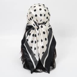 Plain Silk 90 Square Scarf Satin Headband For Muslim Woman Printed Hijabs Wraps Fashion Headscarf Casual Turban Female Bandbana