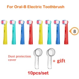 For Oral B Toothbrush Replacement Brush Head Pack of 8/16pcs Extra Soft Bristles Fits for Electric Braun Sensitive Brush Heads