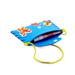 5PCS Sew Your Own Purses Sewing Bags Kit Girls Beginners Supplies Party Favors Group Activities Project Toy Gift