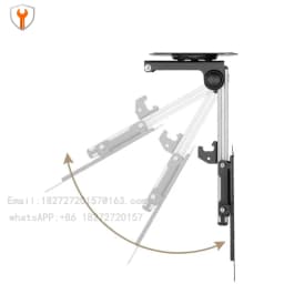 RV TV Wall Mount Bracket Below 40 Inch Folding Ceiling Caravan Kitchen Dining Car Accessories TV Bracket