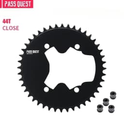 PASS QUEST 110 Bcd 4 Bolt Chainring Narrow Wide for SHIMANO R9200 R8100 R7100 Crank 42T-60T 9-12 Speed 110BCD Chainwheel