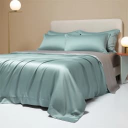 Luxury Bedding 100% Bamboo Duvet Cover 1PC Soild Colors Single Queen King Bed Cover Quilt Cover Soft Comfortable  Summer Cooling