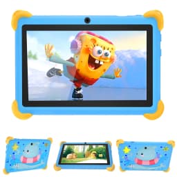 5G Wi-Fi 7 Inch Kid Tablet 4GB RAM 64GB ROM 4000MAH Battery Dual Camera Children's Android 12 Gift Kids