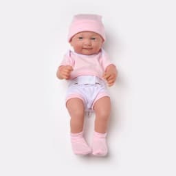 14 Inch 35cm Vinyl Baby Doll with Clothes Realistic Newborn Baby Doll Outfit Set Soft Body Reborn Doll Birthday Gifts Kids Toys