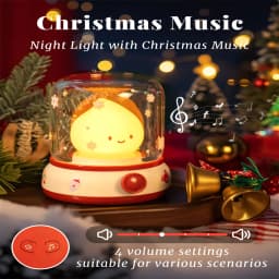 Led Night Light Rechargeable Dimmable Table Lamp Children's Night Light for Nursery Bedroom Cute Birthday Gift