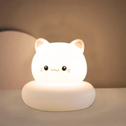Cute Animal Night Light for Kids 3 Level Dimmable Nursery Sleeping Lamp Touch Control Nightlight for Breastfeeding Toddler Decor