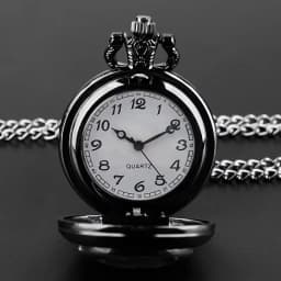Route 66 The Mother Road Motorcycle Pattern Pocket Watch Design, Precise Quartz Movement Watch, Gift For Men And Kids
