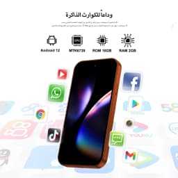 SERVO 4G LTE Mini Smart Mobile Phone Android12.0 OS 2GB+16GB WhatsAPP Play Store WiFi Dual SIM Standby 4.0inch Pocket Smartphone