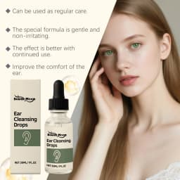 South Moon Ear Clean Drops Keep Clean Dissolve Earwax Reduce Discomfort Improve Listen Maintain Internal Health Ear Care Liquid