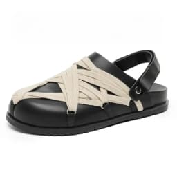 Breathable Men Summer Slip On Sandals 2026 Thick Bottom Comfortable Casual Slippers Home Rubber Upper