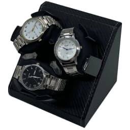 New Automatic Watch Winder 3 Slots 2 Modes USB Cable Power Watch Winders Men Women PU Leather Soft Watch Pillow Watch Winder