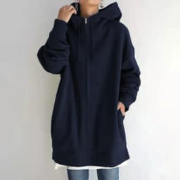 Autumn Womens New Solid Color Loose Long Sleeve Zipper Long Hooded Sweatshirt Coat For Women Versatile Fashion Casual Sweatshirt