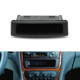 Car Front Center Console Radio Black Storage Tray Box For Mercedes Benz C CLK Vito G Class W203 W209 W639 W463 2036830291