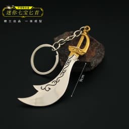 Game Zelda Link Master Sword Key chains Cosplay Alloy Openable Swords Pendant Props Keychain Accessoories Key Ring