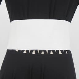 [EAM]  Pu Leather White Irregular Elastic Wide Belt Personality Women New Fashion Tide All-match Spring Autumn 2026 1DE7735