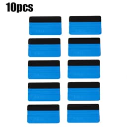 Car Vinyl Wrap Film Squeegee Scraper Foil Wrapping Suede Felt Scraper Auto Car Styling Sticker Window Tint Tools Cleaning Blue
