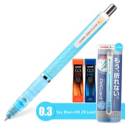 Japan Mechanical Pencil ZEBRA DelGuard 0.3/0.5/0.7mm Continual Lead Multi Color Automatic Pen Aesthetic School Supplies for Kids