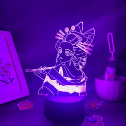 Anime Demon Slayer Figure 3D LED Neon Nightlights Birthday Gift for Friends Otaku Bedroom Decor Manga Lava Lamp Kimetsu No Yaiba