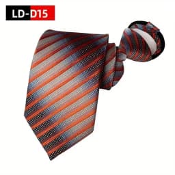 Hot Sell Style 8CM Zipper Tie Men Bridegroom Wedding Stripes Necktie Lazy Pre-tied Ties Striped Zipper Necktie For Men Women
