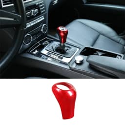 Car Gear Shift Knob Cover Trim Accessories for Mercedes Benz A C E G GLK CLS Class W169 W203 W204 W211 W212 W463 X204 W219 W218