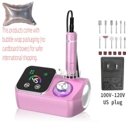 45000RPM Professional Electric Nail Drill Machine With LED Display Low Noise  Nail Sander For Home Manicure Salon Use