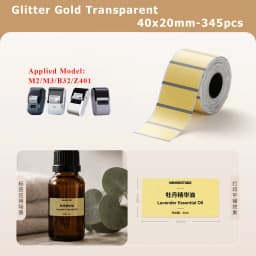 NIIMBOT M2 M3 Carbon Ribbon Laser Silver Matte Silver Thermal Transfer Sticker Outdoor Waterproof Network Organizer Tag