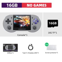 Anbernic RG353P Retro Handheld Video Game Console 3.5-inch IPS Screen Dual OS System RK3566 Bluetooth HD 5G Wifi Games Player