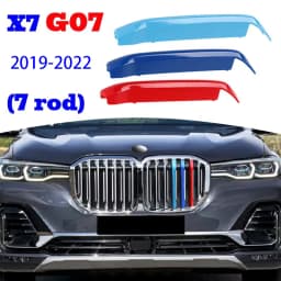 3Pcs Car Grille Trim Strip For BMW X1 X2 X3 X4 X5 X6 X7 E84 F48 F49 F39 E83 F25 G01 F26 G02 E70 F15 E53 G05 E71 E72 F16 G06 G07