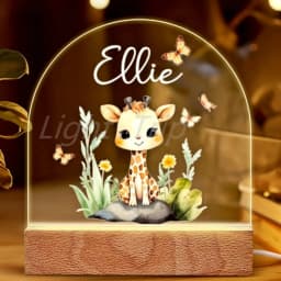 Personalized Night Light Customized Christmas Gift Gift for Birthday Girl Daughter Boy Him Baby Shower Dad Mom Her Boyfriend
