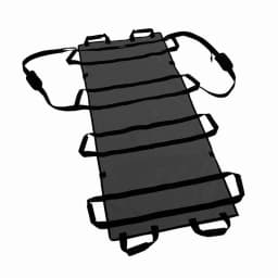 Medical First Aid Stretcher Adjustable Portable Emergency Rescue Soft Rack Thickened Canvas Elderly Patients Paralyzed Transport