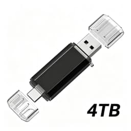 Lenovo 16TB 2 In 1 OTG USB Flash Drive 3.0 Type C 8TB 2TB Pendrive For iPhone Huawei Xiaomi Android Laptop Memory Stick