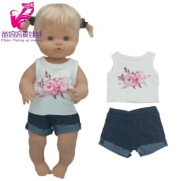 43cm Doll Clothes Coat Nenuco Ropa Y Su Hermanita 17 Inch Baby Dolls Jacket Children Girl Birthday Gifts
