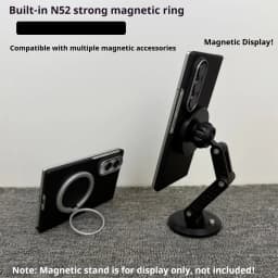 Businss 600D Carbon Fiber for Magsafe Case for Samsung Galaxy Z Fold 8 Ultra 7 6 5 Magnetic Hinge Shell Ultra-thin Protect Cover