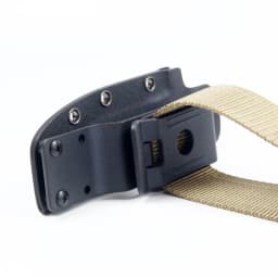2PCS Belt Loops Clip For DIY Knife Kydex Sheath Holster with Screws Spare Parts 360 Degree Rotation Swivel