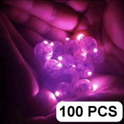 50/100 Pcs LED Balloon Lights Mini Round Ball Balloon Night Light LED Flash Lamp for Paper Lanterns Wedding Party Decorations