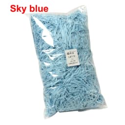 20/50g Multicolored Raffia DIY Paper Shredded Crinkle Paper DIY Gift Wrapping Basket Filling Material Wedding Party Package Deco