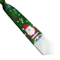 EASTEPIC Men's Neckties Light Thin Christmas Ties for Men Children's Toys Holiday Party Santa Claus Xmas Tree Snowflake Snowman