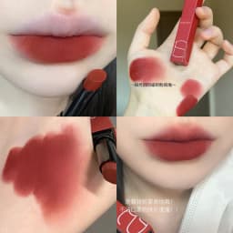 Matte Velvet Thin Tube Lipstick Lasting Waterproof Resistant to Fading Smooth Application, Lip Gloss Lip Balm for Autum&Winter