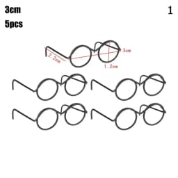 Glasses Clothes For Mimi Duck 30cm Plush Flifan Duck Doll With Clothes Glasses Plush Lalafanfan Duck Toy Accessories Kids