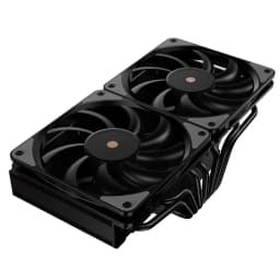 JF13K Down-pressure CPU Radiator 12CM Dual Fan Seven Copper Tube PWM Computer ARGB