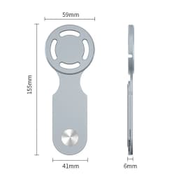 Magnetic Laptop Screen Phone Holder For Phone Computer Screen Lateral Magnetic Wireless Charging Stand