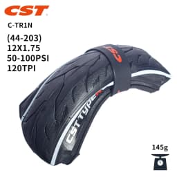 CST Bicycle Tire 12x1.75 C-TR1N 12 inch 203 Kids Balance Bike Folding Tyre with Inner Tube 120TPI Ultralight Racing Cycling Tire