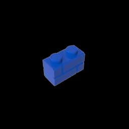 Gobricks GDS-631 Profile brick 1x2 single gro. compatible with lego 98283 children's DIY Educational Building Blocks Technical