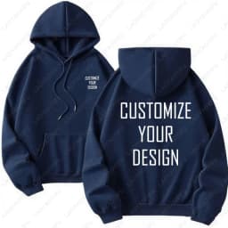 DIY Custom Your Brand Logo Heavy Weight New Autumn Winter Casual Thick Fashion Men's Woman's Top Solid Color Hoodies Sweatshirt