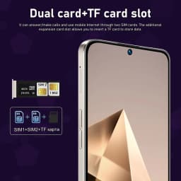 K-Touch Mobile Phones S26 Ultra Smartphone Android 15 Global Version 5G Dual Sim Cell phone 7.3 Inch 16+48MP Camera 22GB+2TB 7800mAh Wifi GPS Cellphones For Men Women