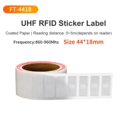 1000pcs UHF RFID Label 73x20mm Passive Sticker Paper Label Tag 860Mhz 960Mhz Long Range Label for Warehouse Manage UHF RFID