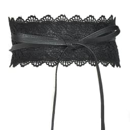 Boho Style Women Bow Lace Belt Wide Girdle Corset PU Leather Waist Belts Wedding Dress Skirt Decorative Waistband