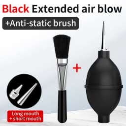 LUXIANZI Universal Dust Blower Cleaner Rubber Powerful Air Blower Cleaning Tools for Clean Computer Keyboard Camera Lens Watch