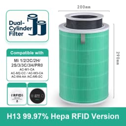 For Xiaomi Hepa Filter M8R-FLH Activated Carbon Filter for Xiaomi Air Purifier 2S/2C/2H/3C/3H/Pro Xiaomi Air Purifier 2S Filter